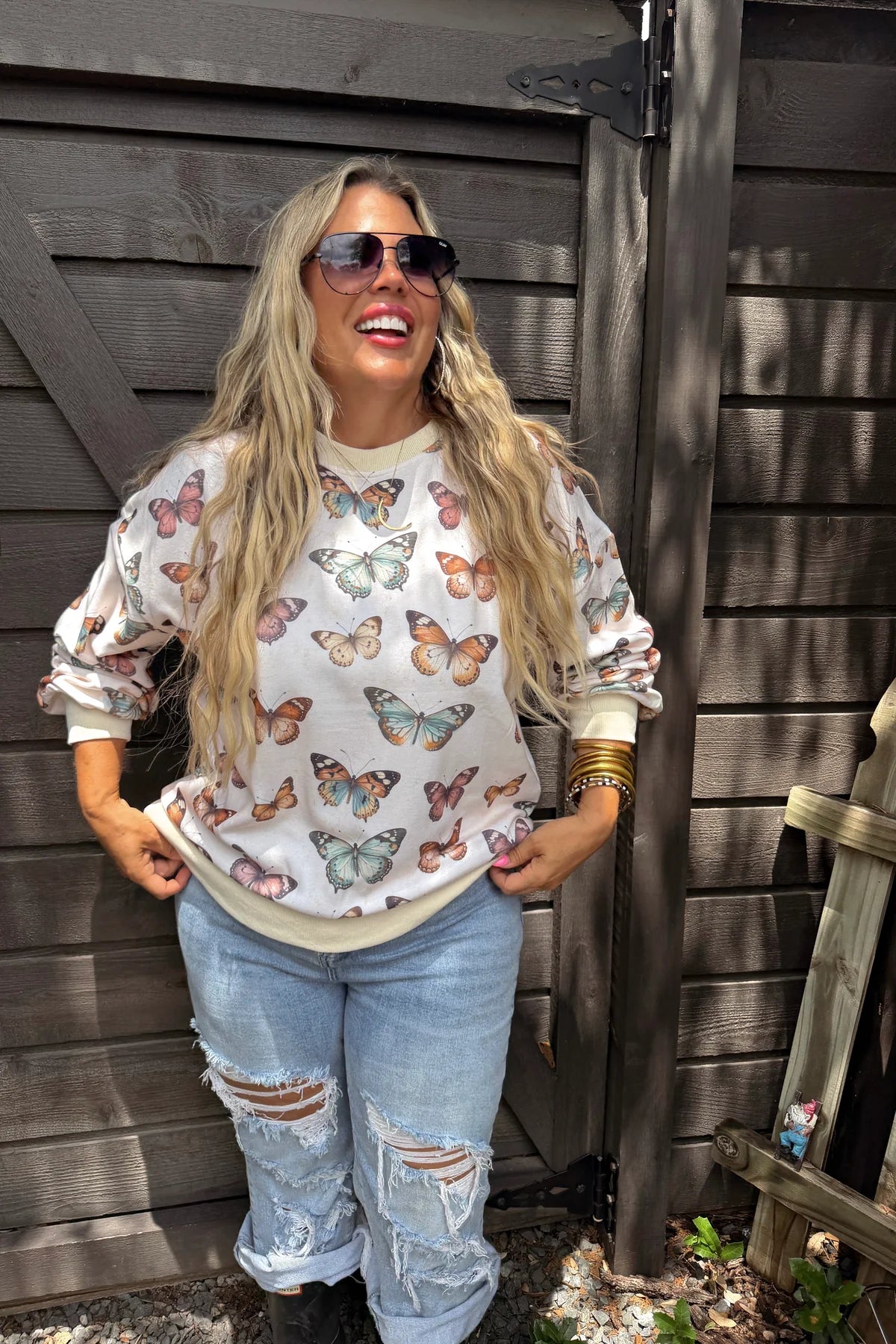 PREORDER Butterfly Season Pullover