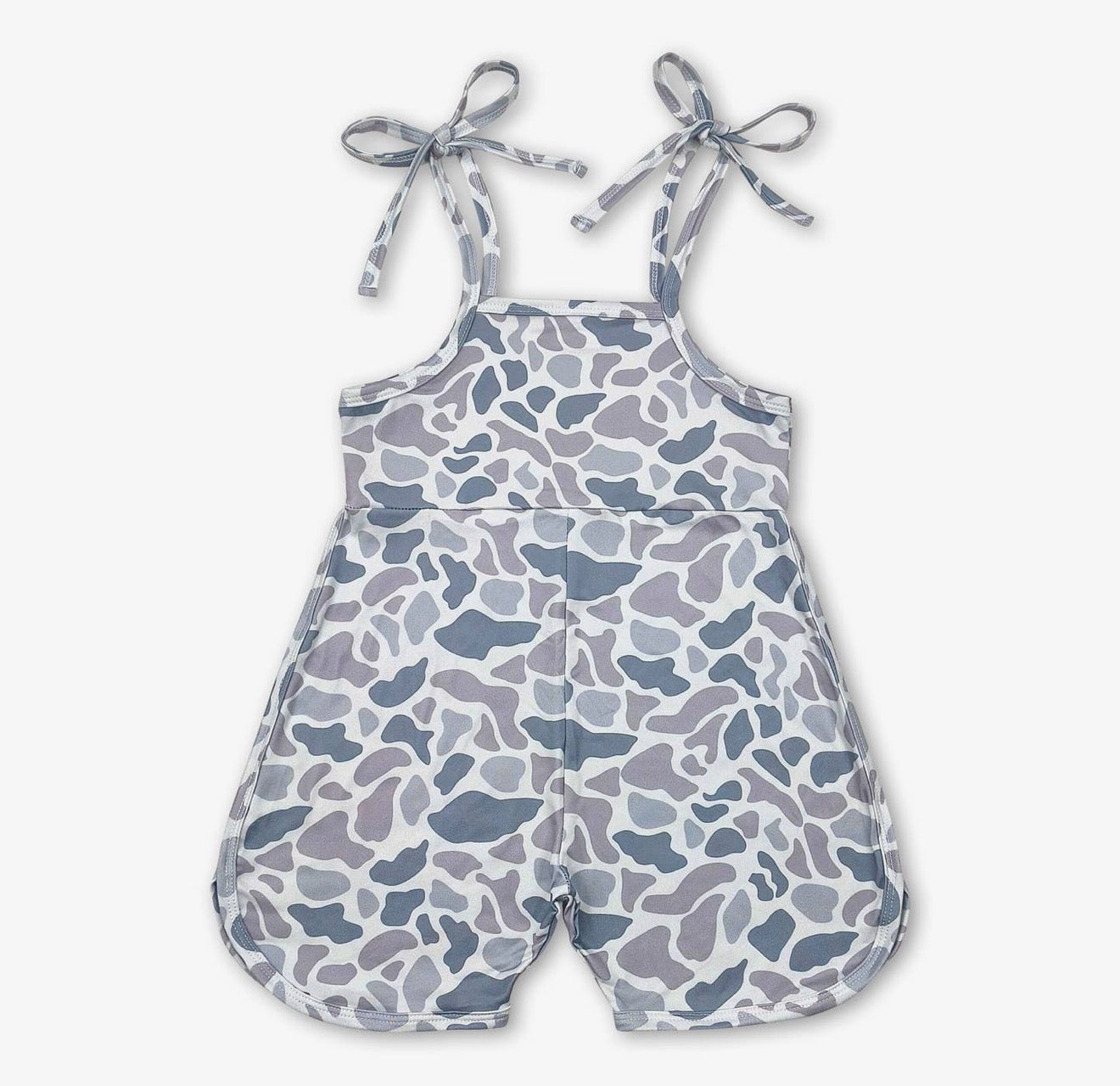 Camo Tie Romper