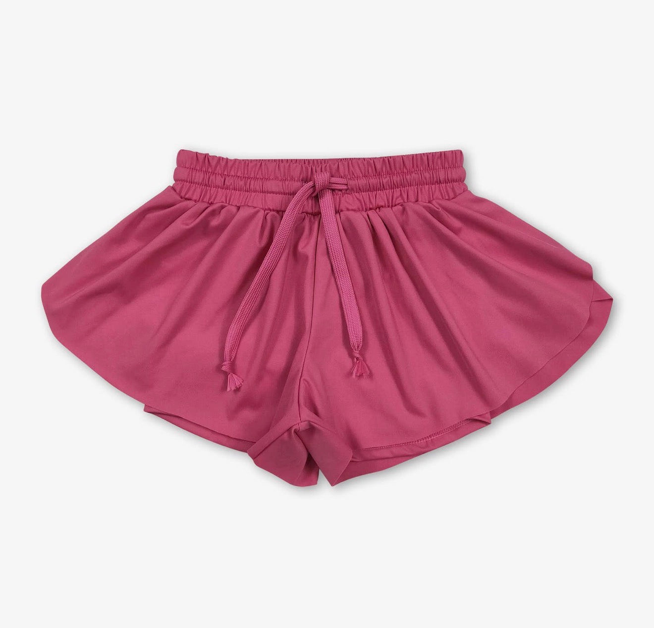 Girls Solid Summer Shorts