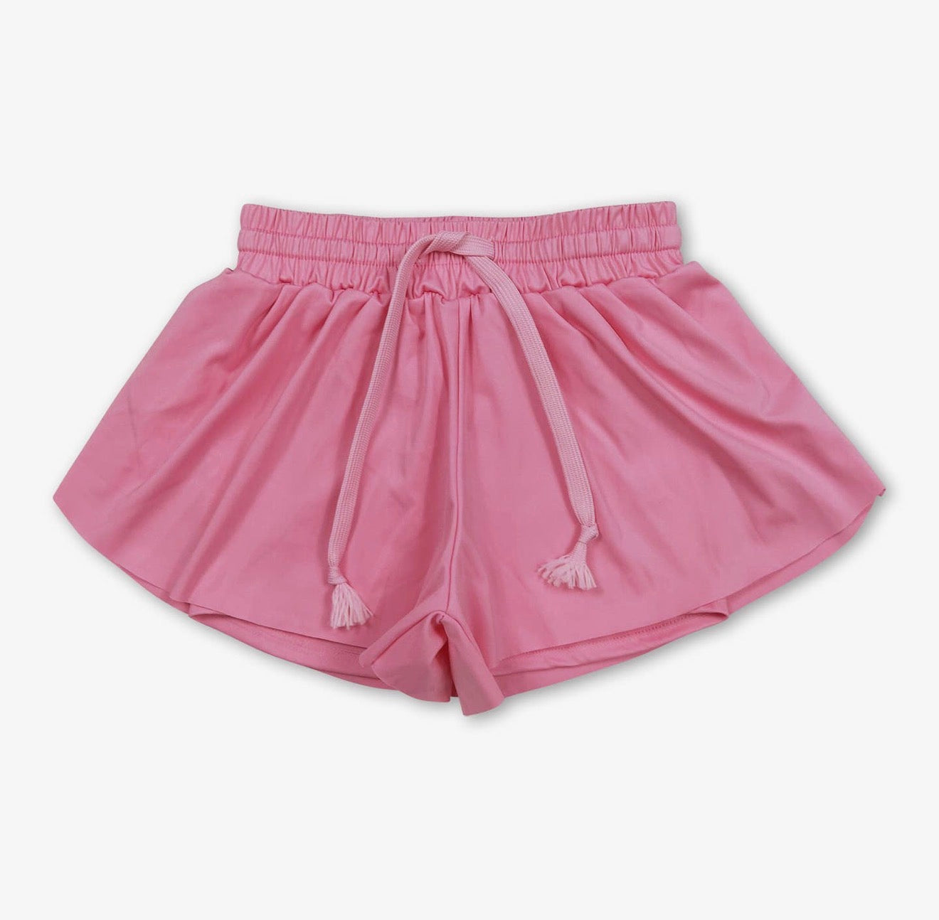 Girls Solid Summer Shorts