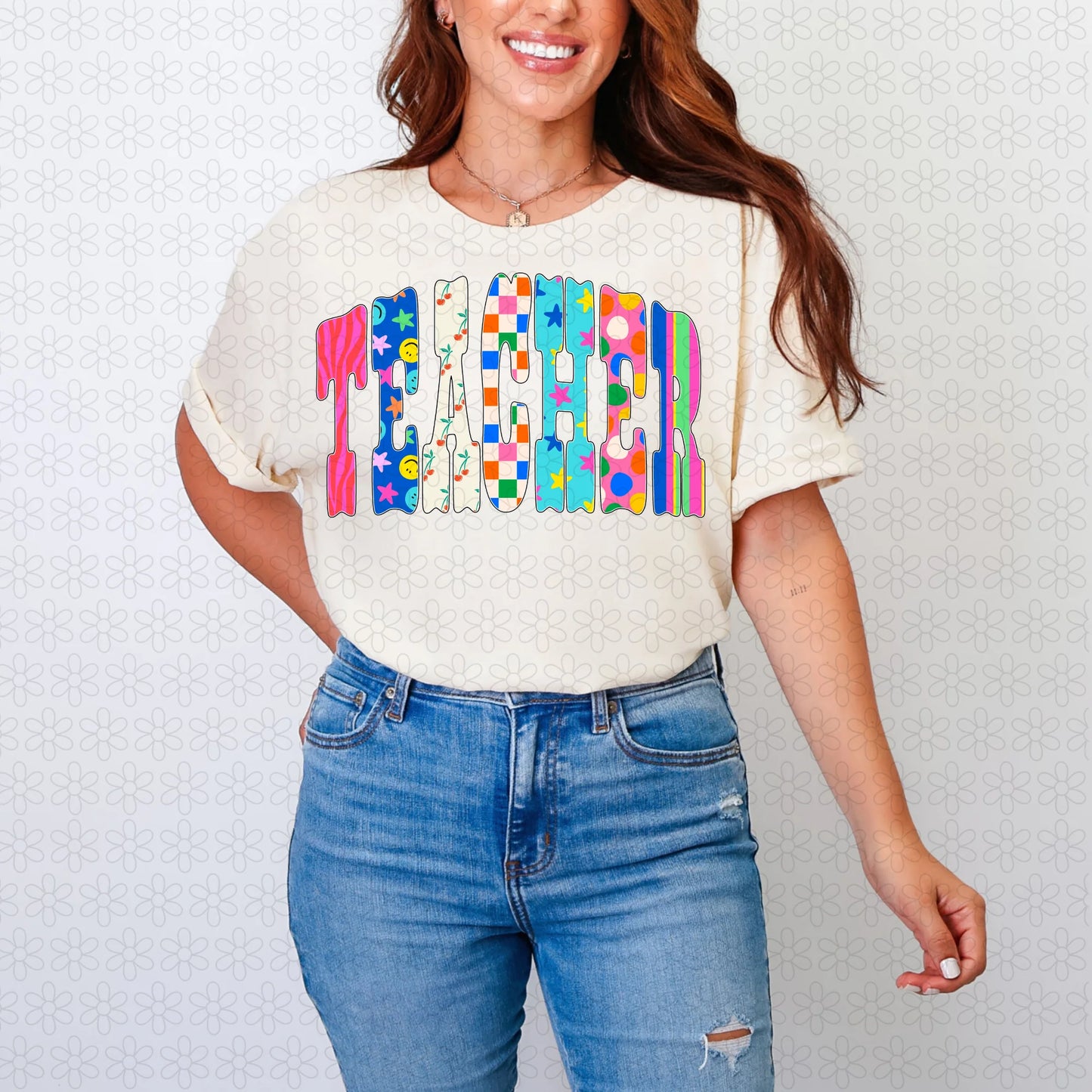 TEE TUESDAY - Neon Retro Teacher