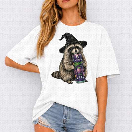Raccoon Witch’s Brew
