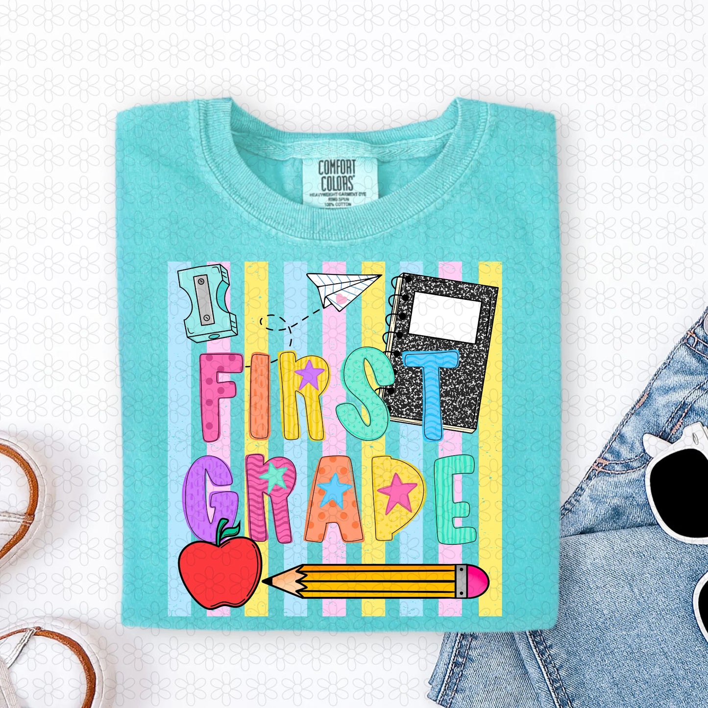 TEE TUESDAY - Colorful Striped Grades