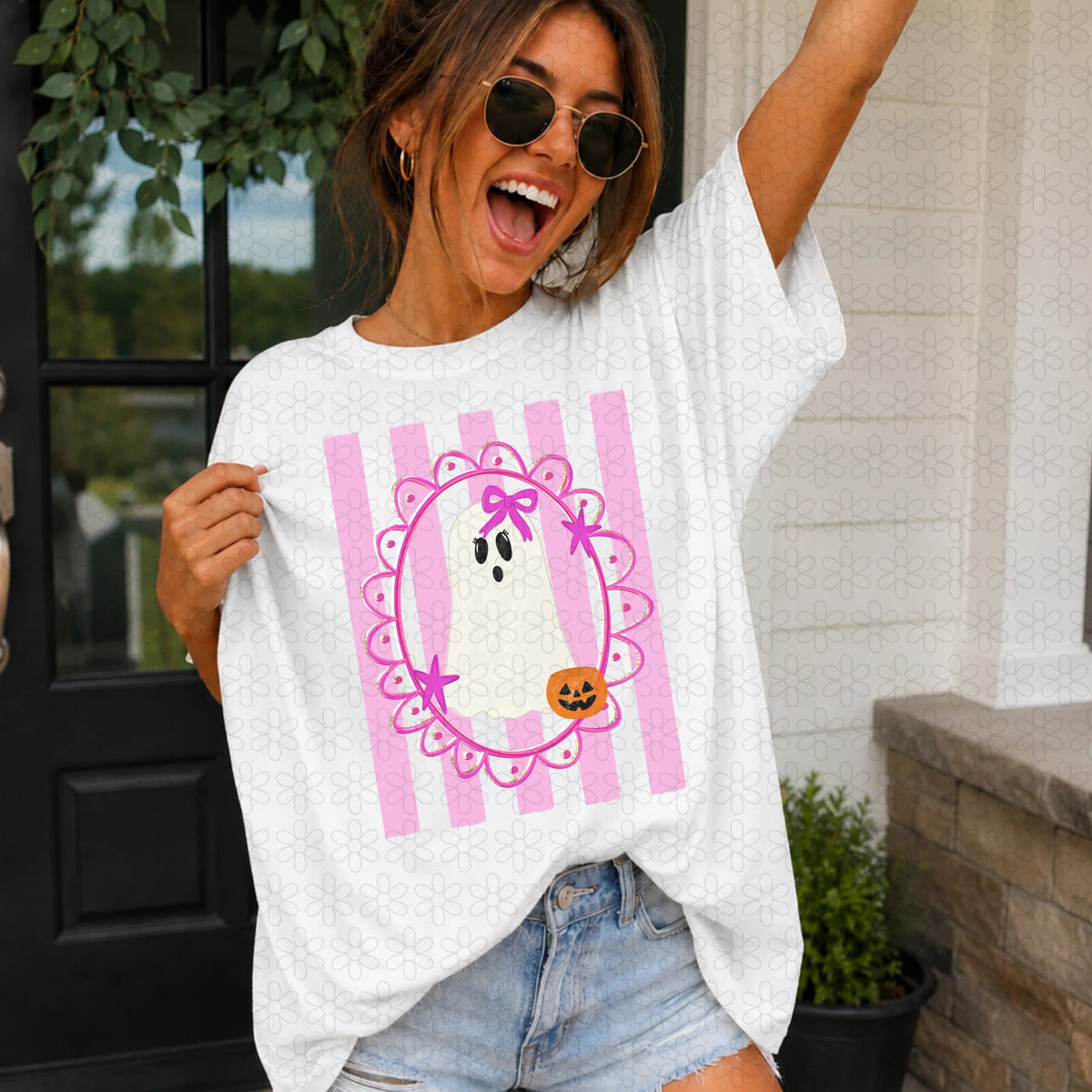 Pink Ghost Frame