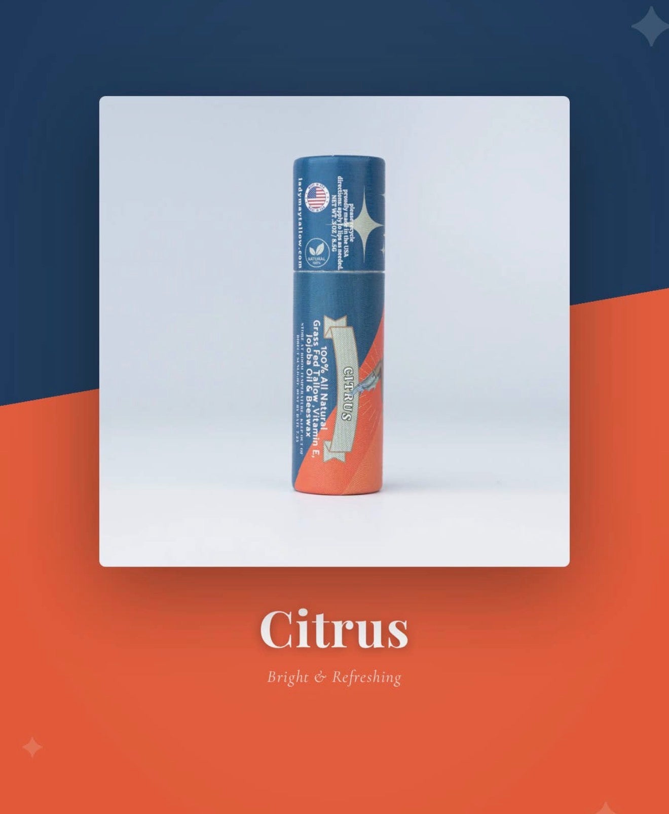 Tallow Lip Balm