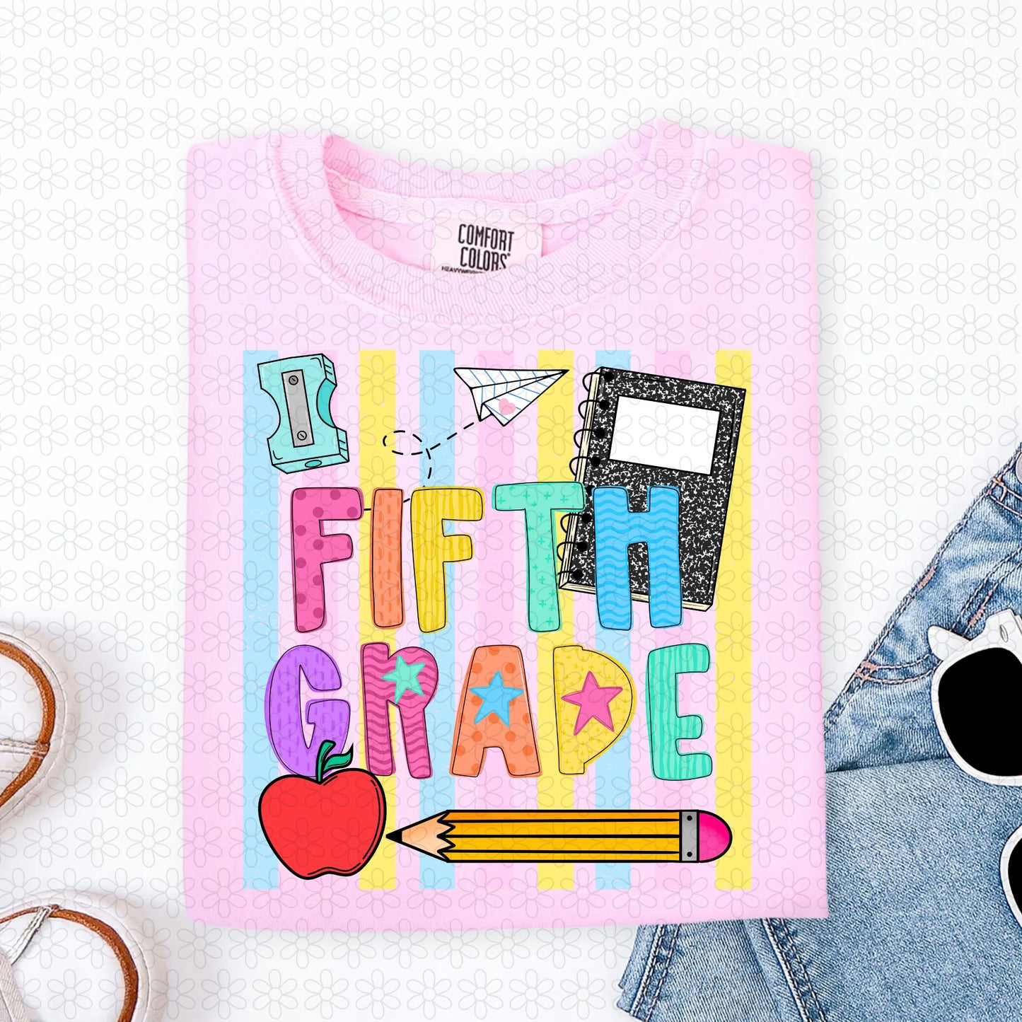 TEE TUESDAY - Colorful Striped Grades