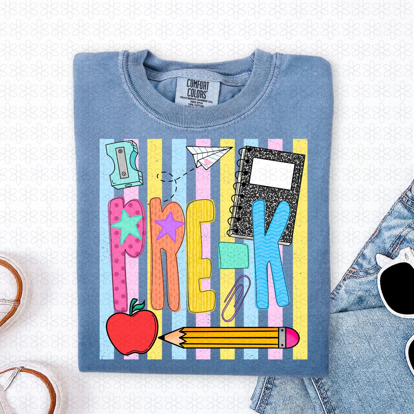 TEE TUESDAY - Colorful Striped Grades