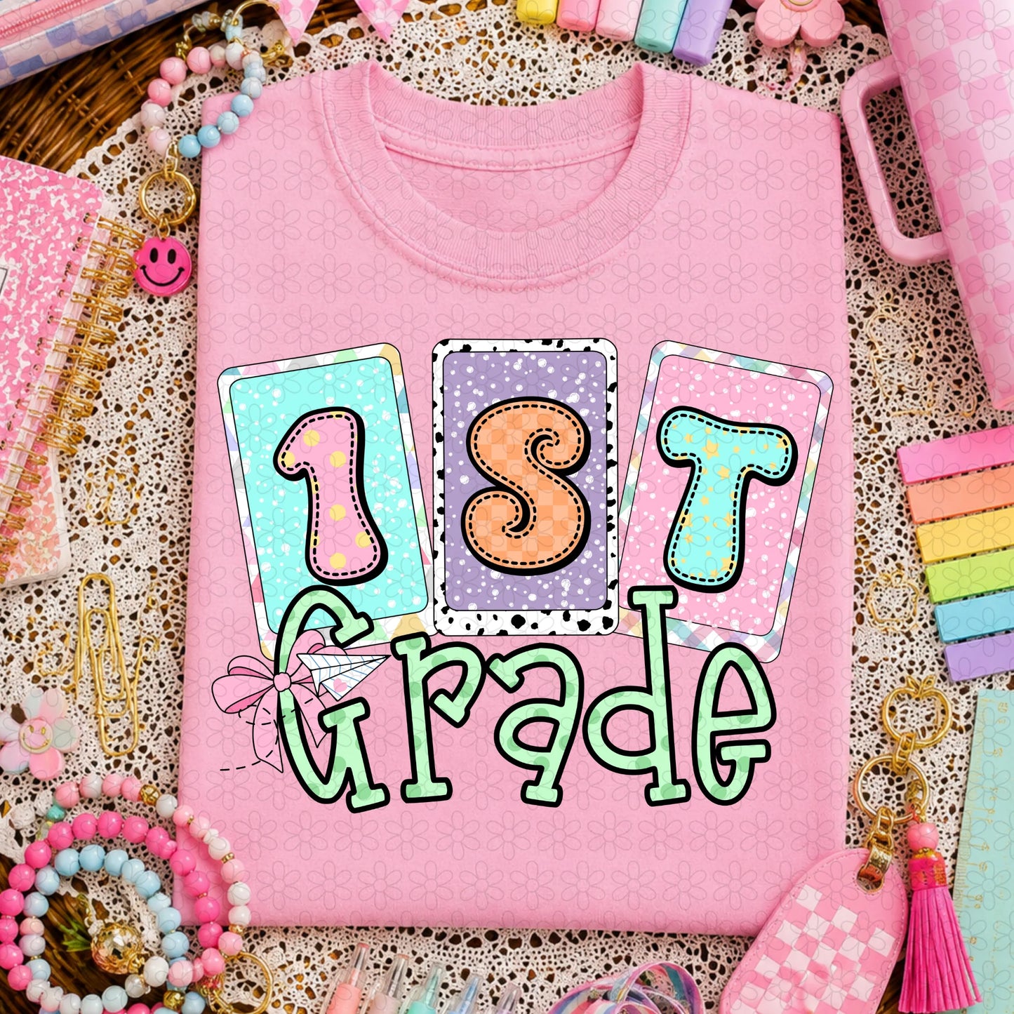 TEE TUESDAY - Bow Crayon Grades