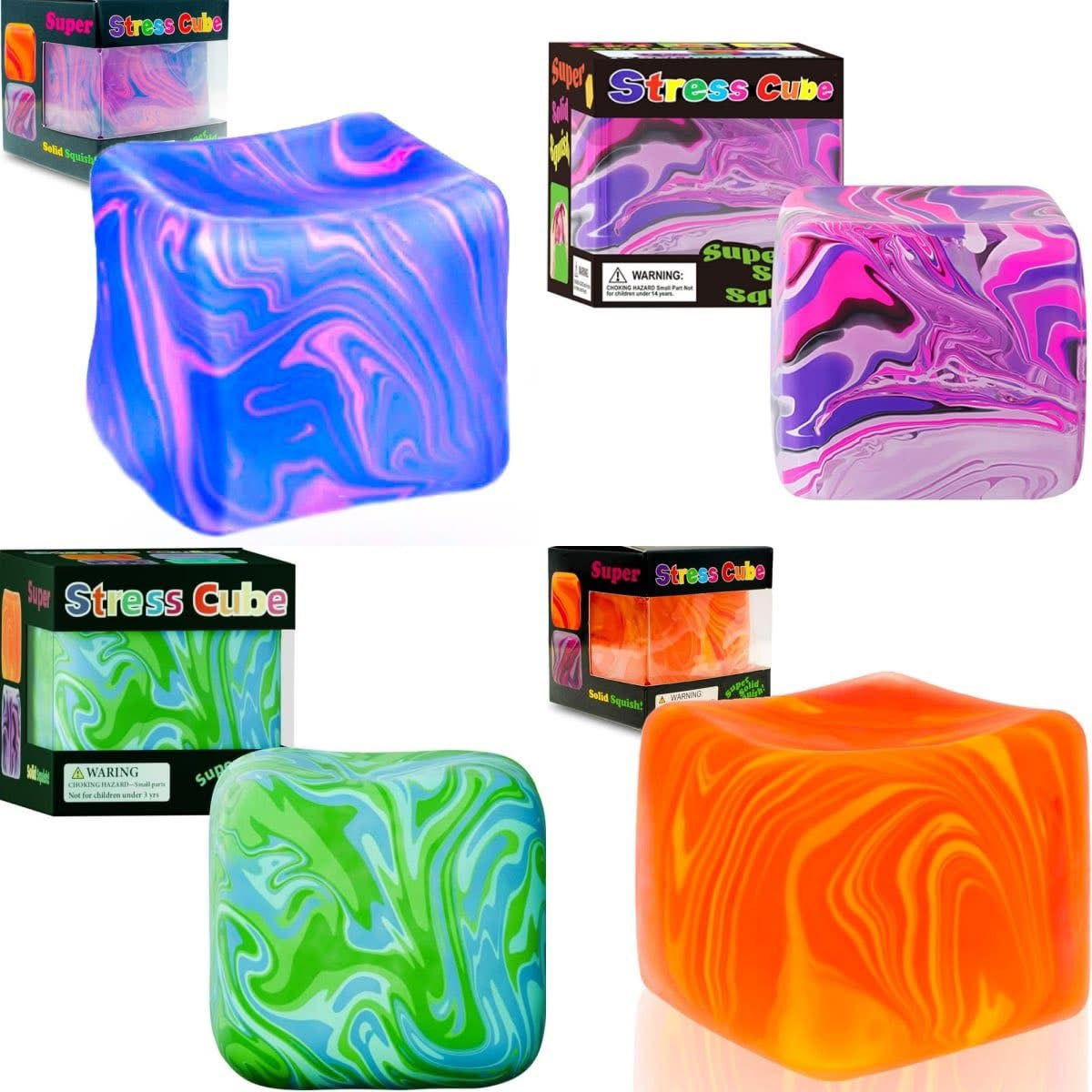 Swirl Cube Squishy