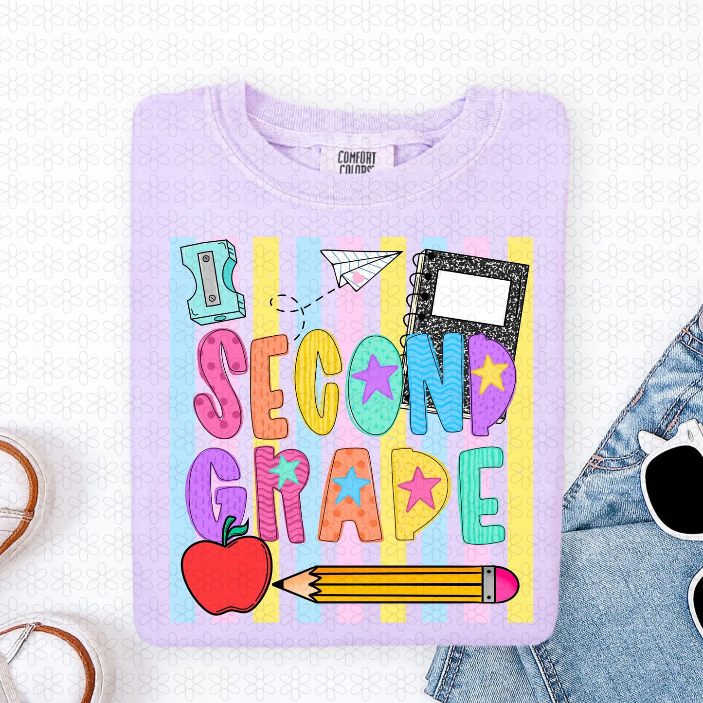 TEE TUESDAY - Colorful Striped Grades