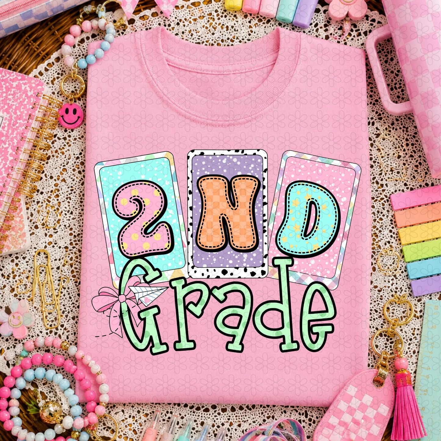 TEE TUESDAY - Bow Crayon Grades