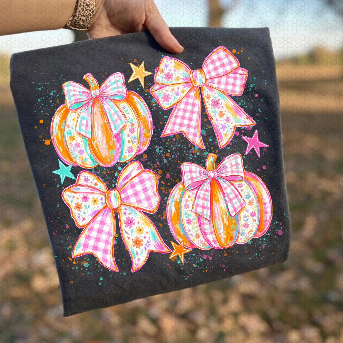 Patchwork Bows & Pumpkins