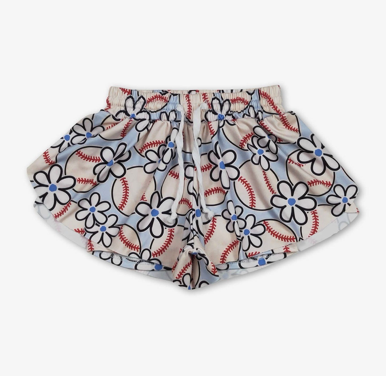 Girls Print Summer Shorts