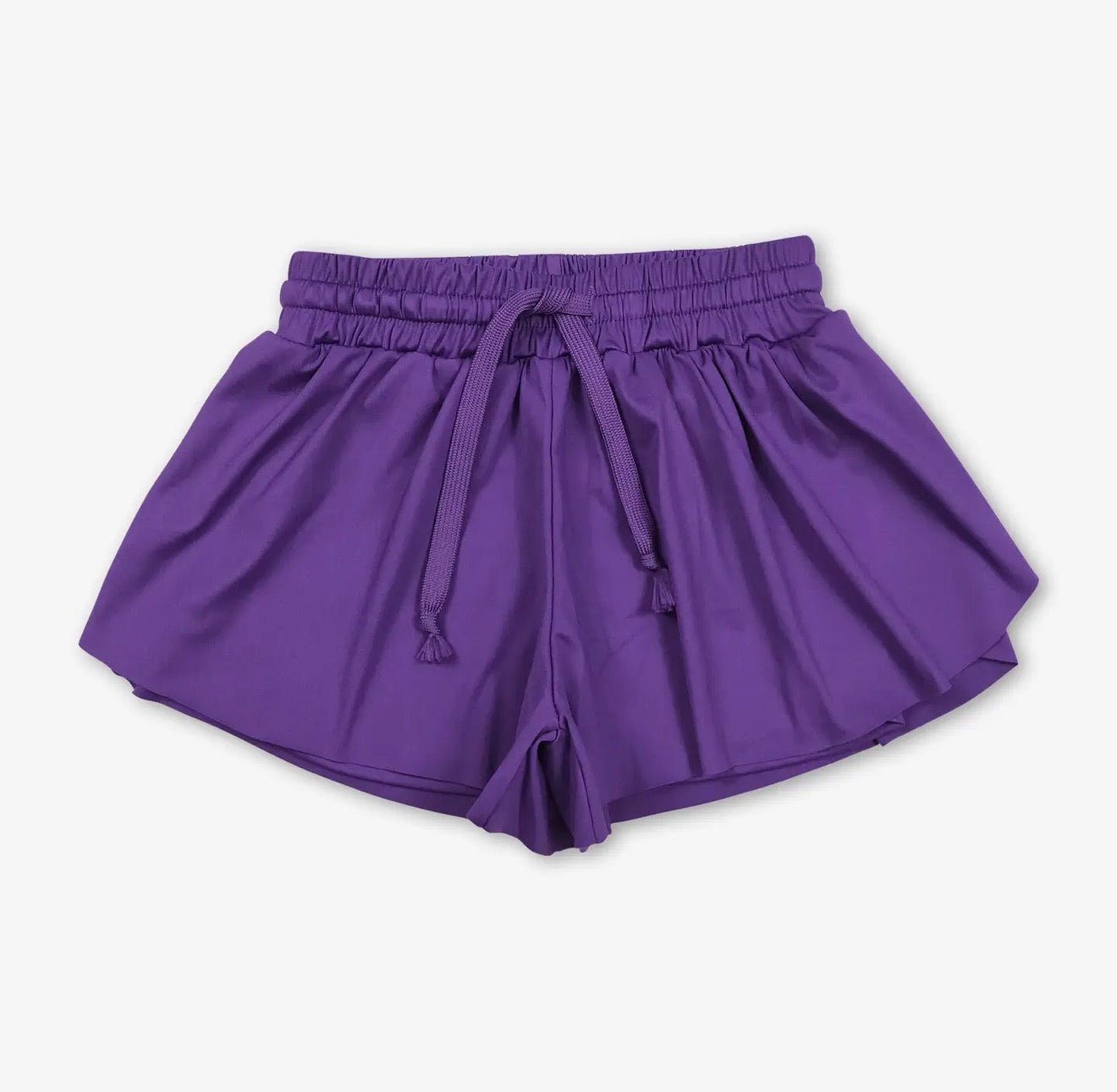 Girls Solid Summer Shorts