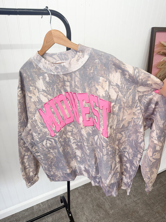 RTS Embroidered Midwest Mockneck