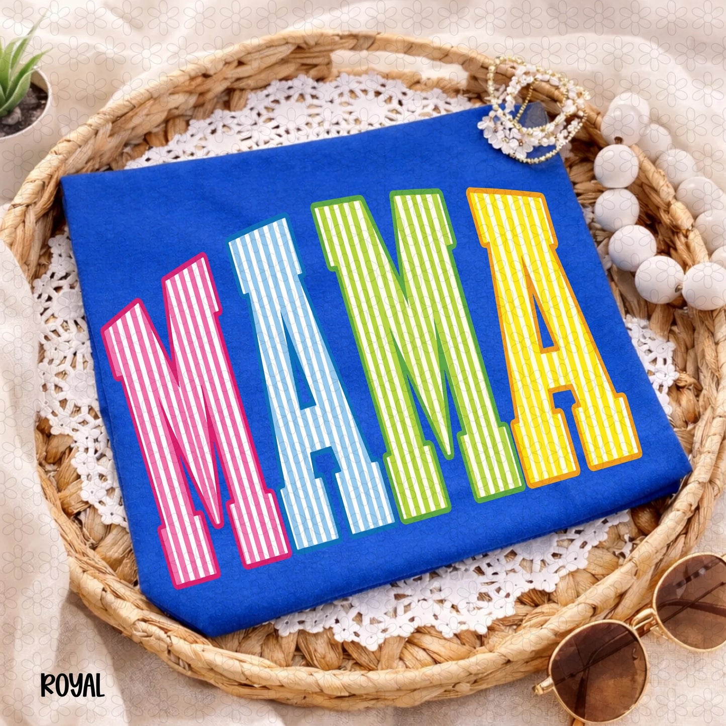 Striped Colorful Mama