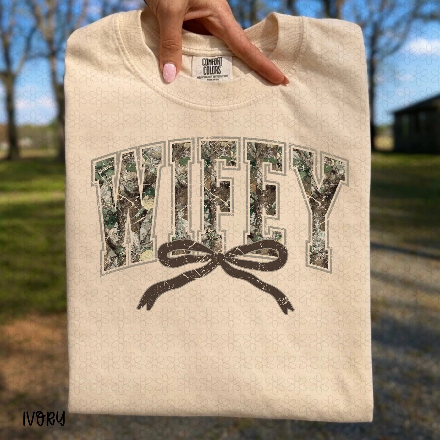 Camo Bow Wifey