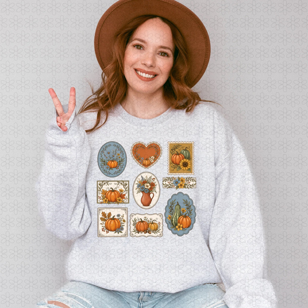 Vintage Pumpkin Frames