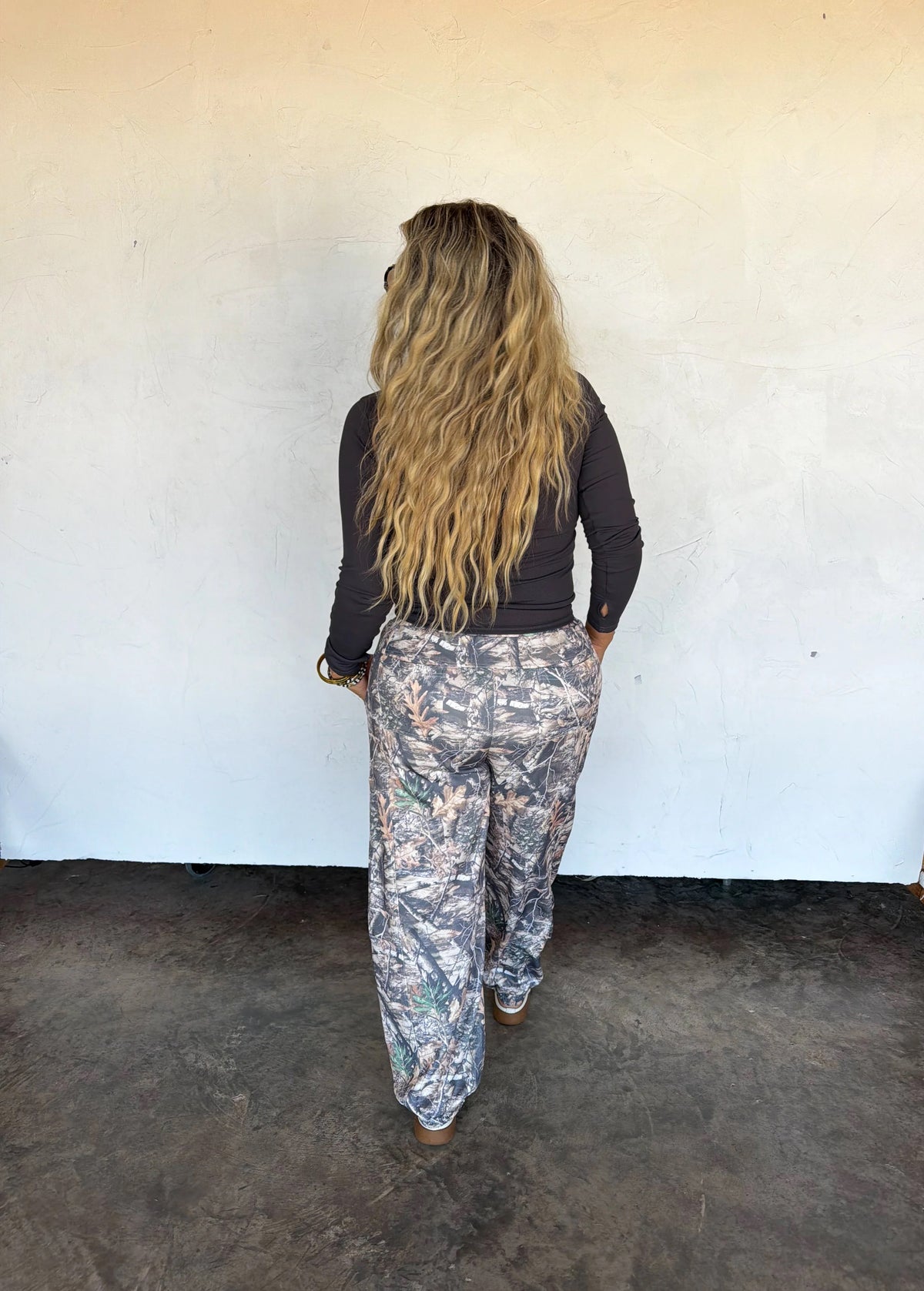 PREORDER Blakeley Outside Girl Camo Joggers