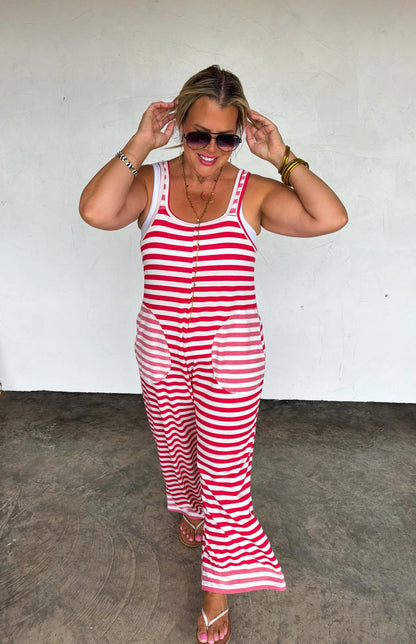 PREORDER Ricki Stripe Terry Romper