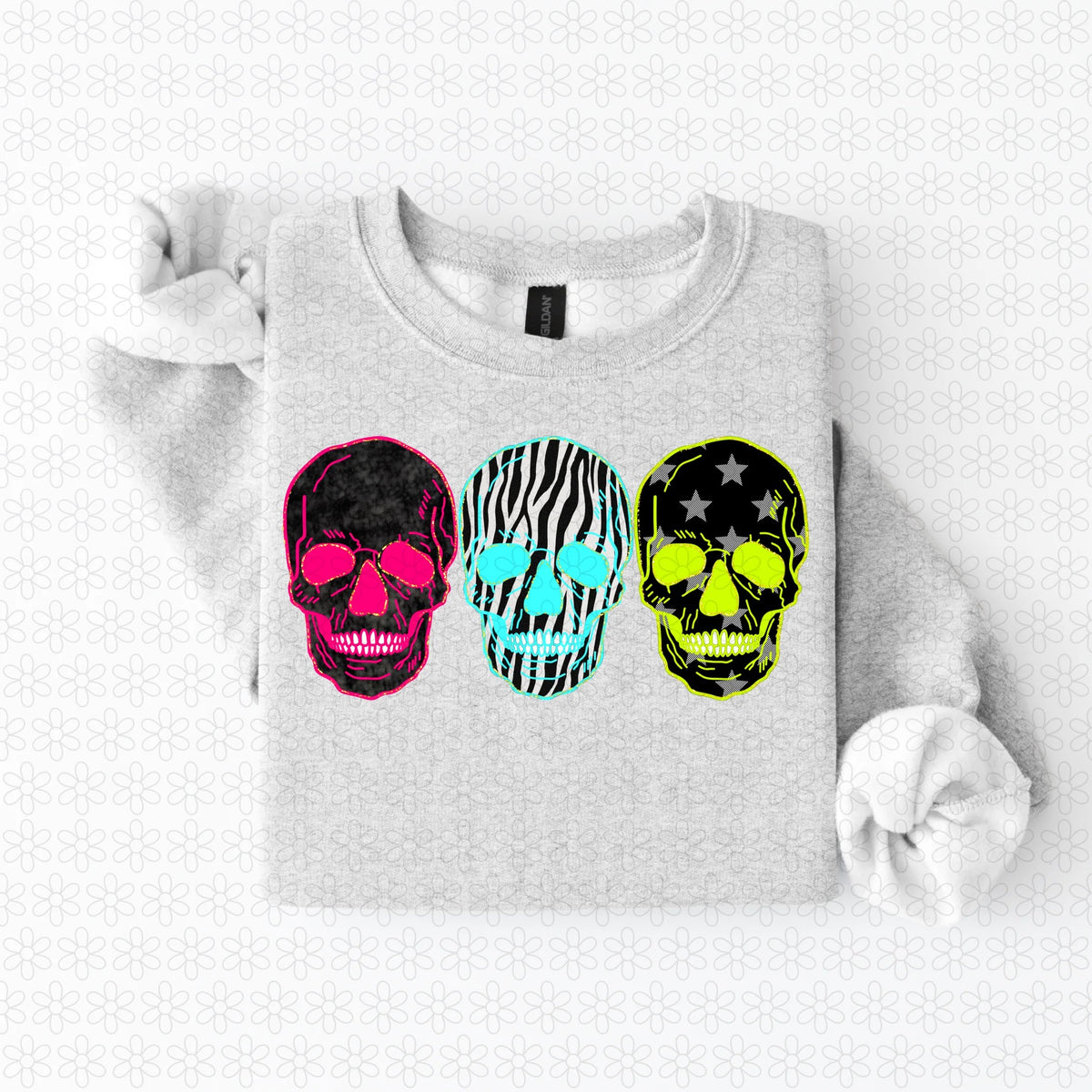 Neon Skulls