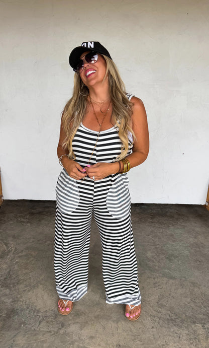 PREORDER Ricki Stripe Terry Romper