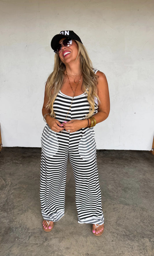 PREORDER Ricki Stripe Terry Romper