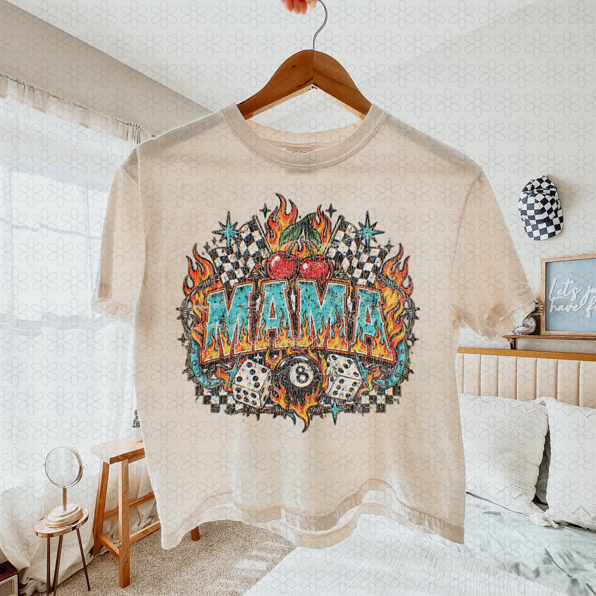 Retro Flame Mama