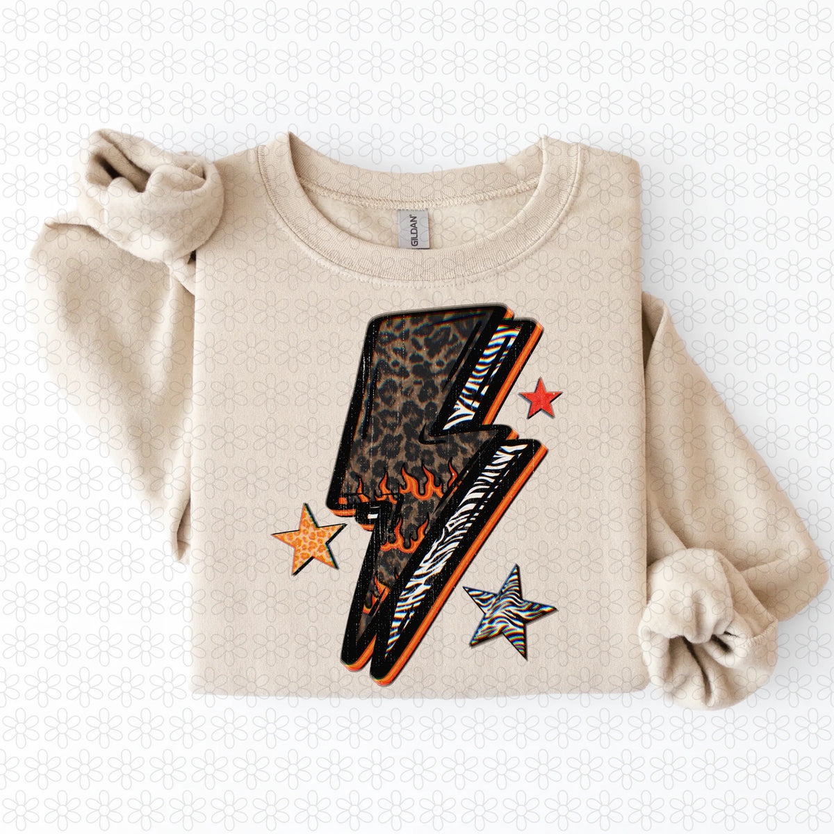 Leopard Lightning Bolt
