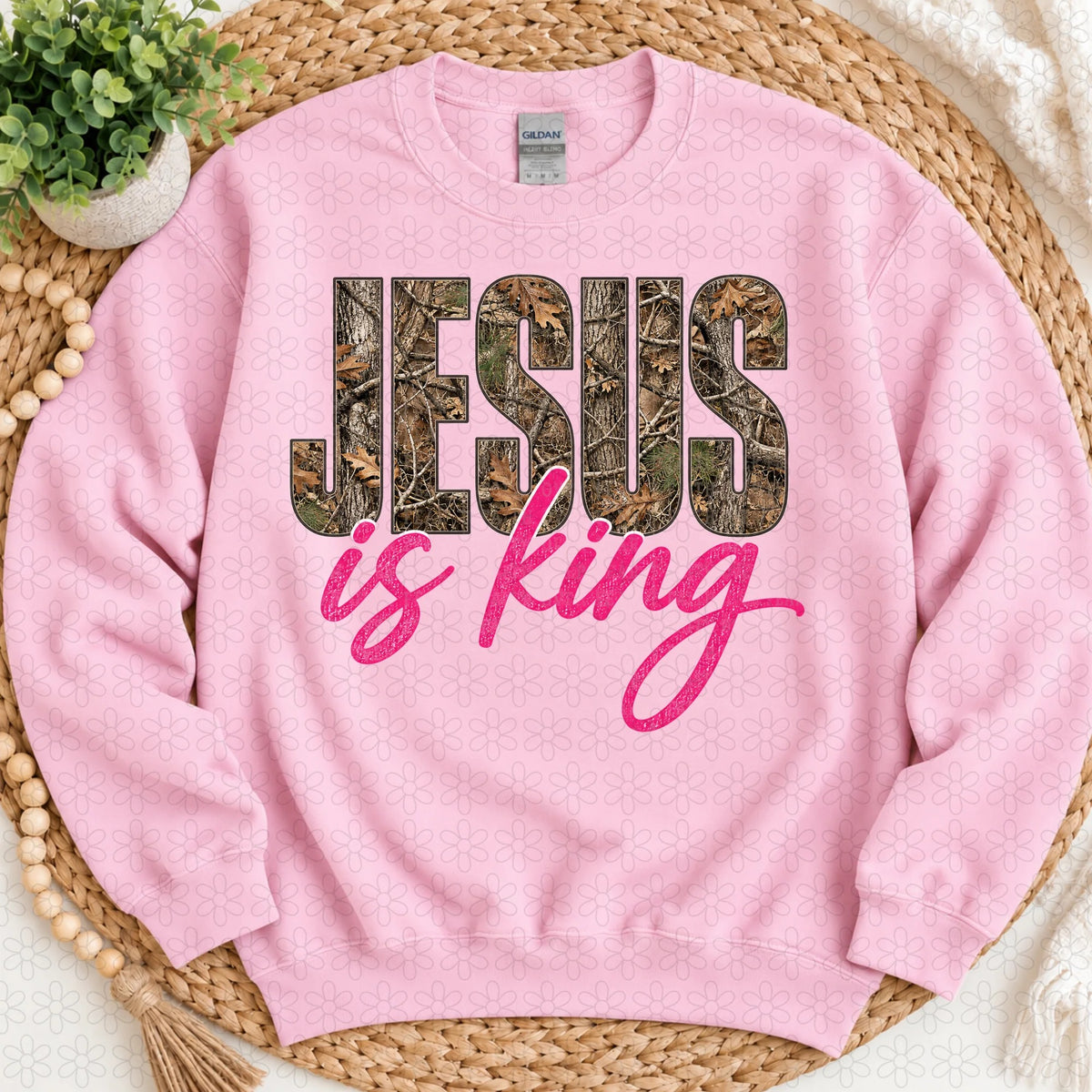 Camo Jesus Is King